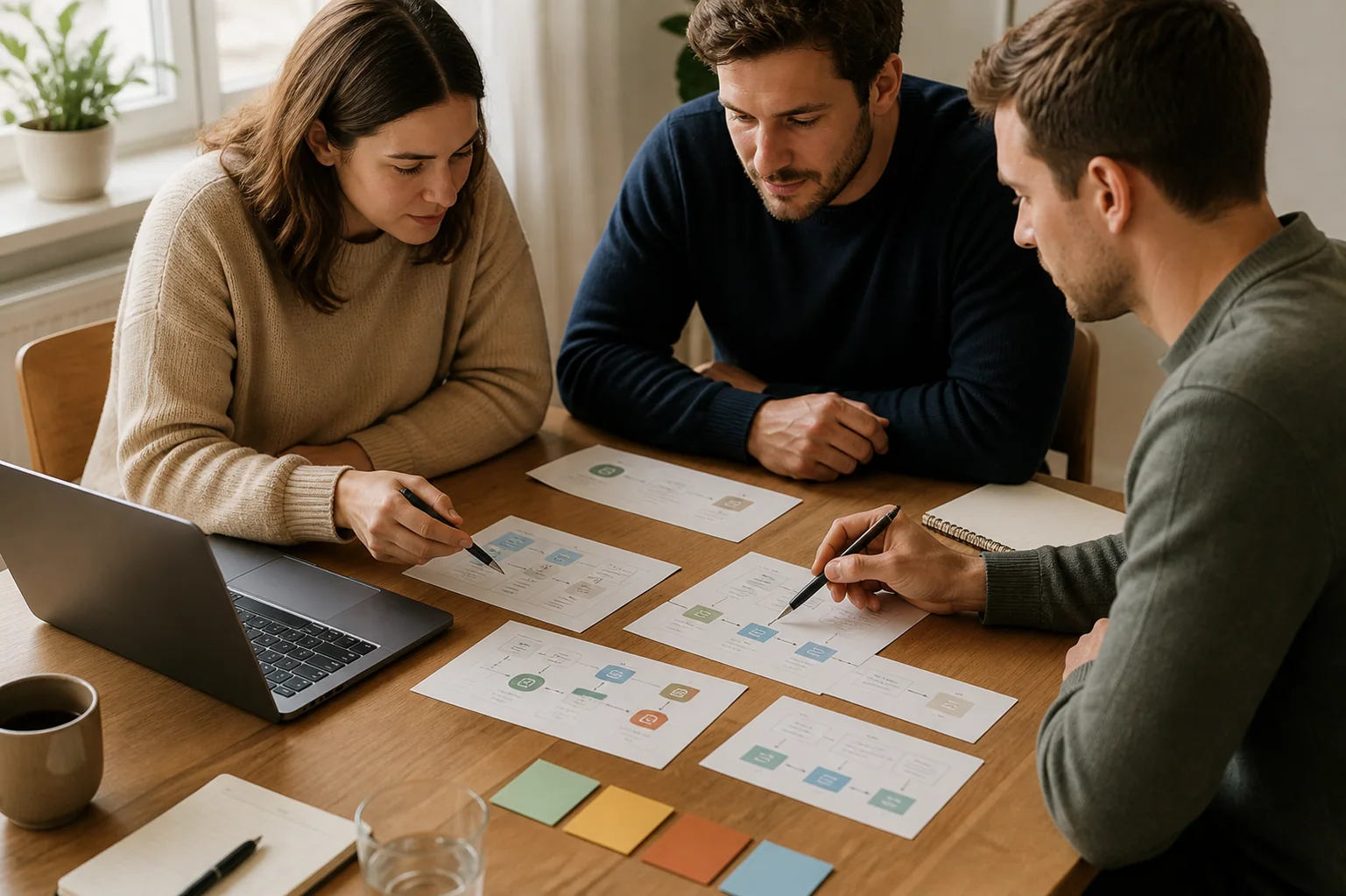 A team exposes an agentic workflow so human intent, verification, and approval remain visible.